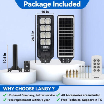 200W solar street lights - ES03 Series