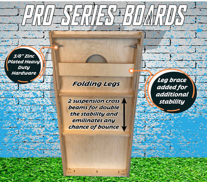 Custom Cornhole Boards (Your Company Logo, Image, Sport Team, or other Custom Design Request)