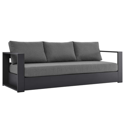 Tahoe 4-Piece Outdoor Patio Powder-Coated Aluminum Set by Modway