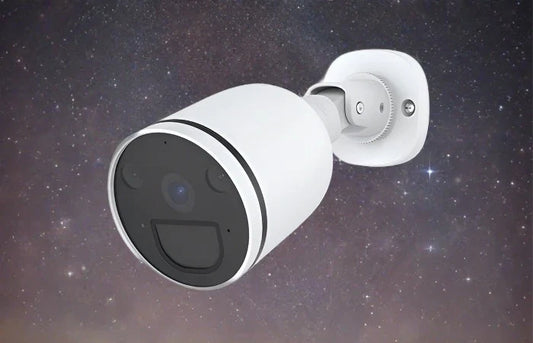 Outdoor Wi-Fi Security Camera with Installed Activation Code